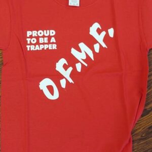 SELLING OFF STOCK - YOUTH Red Proud to be a Trapper T-Shirt XS ONLY