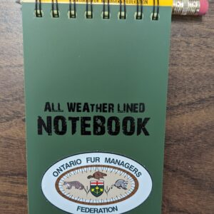 All Weather Notebook with Custom OFMF Pencil